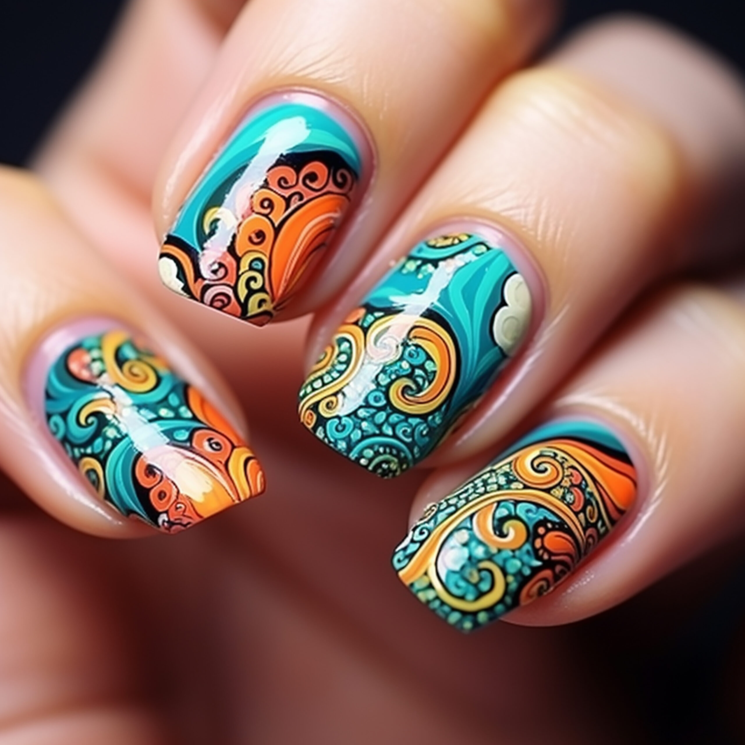 Maniküre mit Shellac